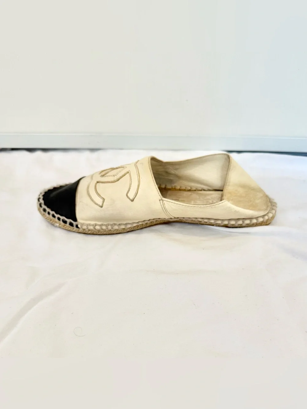 CHANEL authentic espadrille